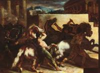 Gericault, Theodore - The Race of the Barbary Horses